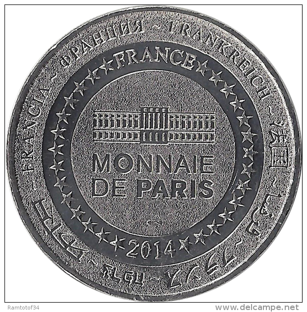 2014 MDP453 - SAINT-VICTURNIEN - Une Médaille Pour La Paix (Argent) / MONNAIE DE PARIS - 2014