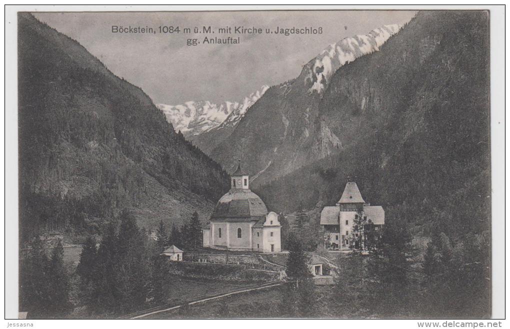 AK - Böckstein Mit Kirche Und Jagdschloss - Gen Anlauftal - 1910 - Böckstein
