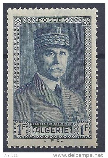 ALGERIE - N° 168 - PETAIN -  NEUF SANS CHARNIERE - LUXE - Neufs