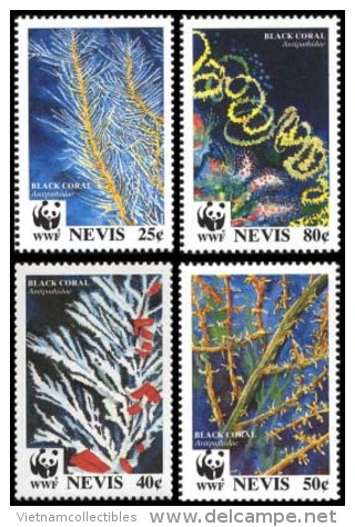 (WWF-167) W.W.F. Nevis MNH  Black Corals Stamps 1994 - Unused Stamps