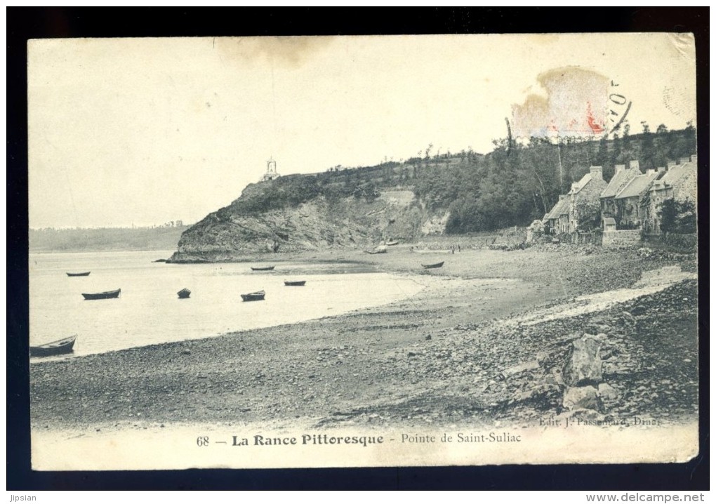 Cpa Du 35 La Rance Pittoresque - Pointe De Saint Suliac     LIOB23 - Saint-Suliac