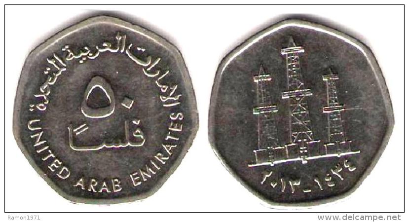 United Arab Emirates - 50 Fils  2012 - Emirats Arabes Unis