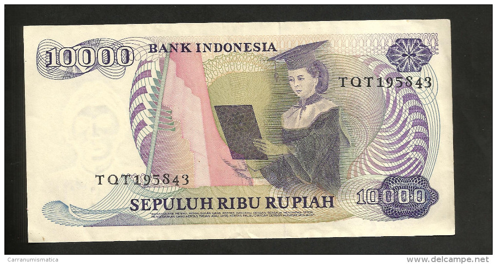 INDONESIA - BANK Of INDONESIA - 10000 RUPIAH (1985) R.A. KARTINI - Indonesia