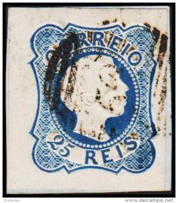 1856. Pedro V. 25 REIS. (Michel: 10) - JF193204 - Usado