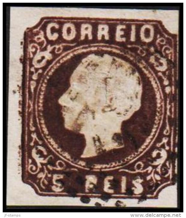 1862. Luis I. 5 REIS.   (Michel: 12) - JF193212 - Oblitérés