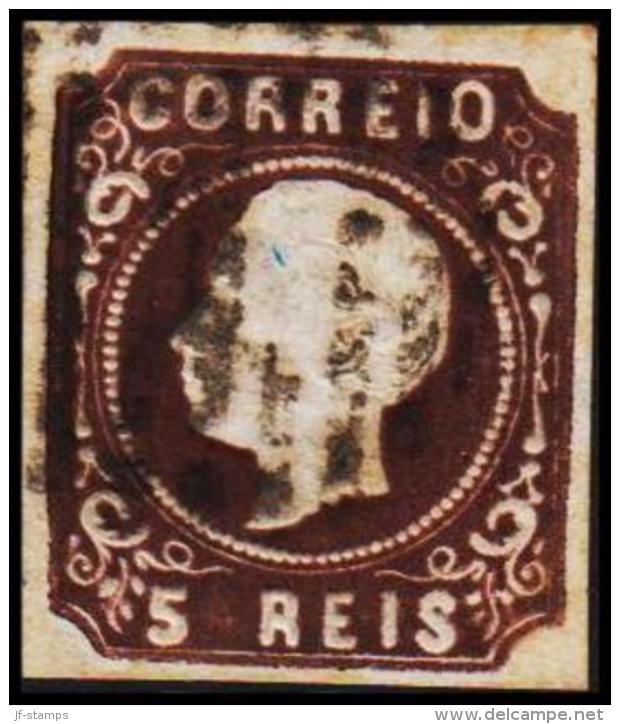 1862. Luis I. 5 REIS.   (Michel: 12) - JF193215 - Gebruikt