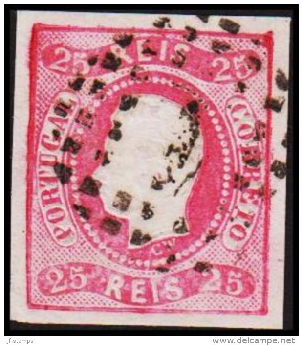 1866. Luis I. 25 REIS.  (Michel: 20) - JF193258 - Used Stamps