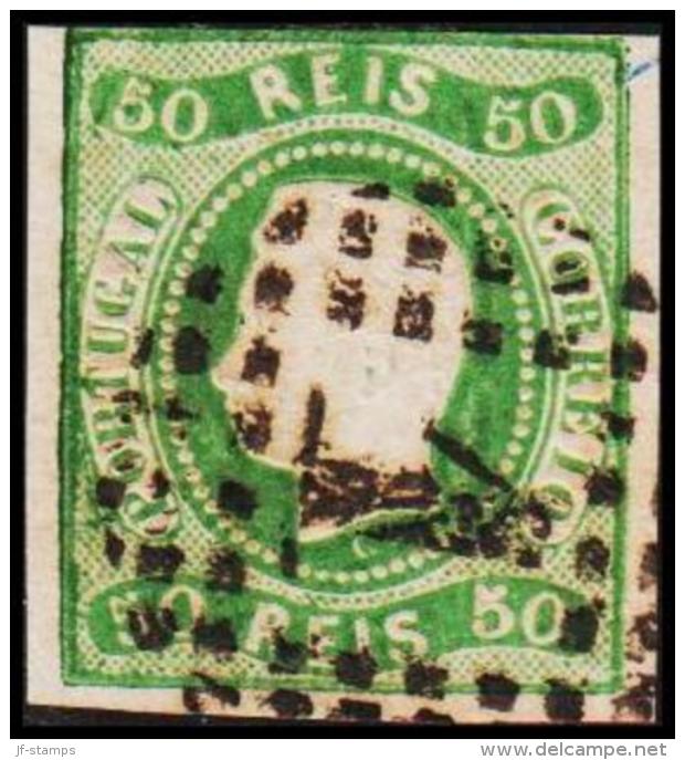 1866. Luis I. 50 REIS.  (Michel: 21) - JF193267 - Oblitérés