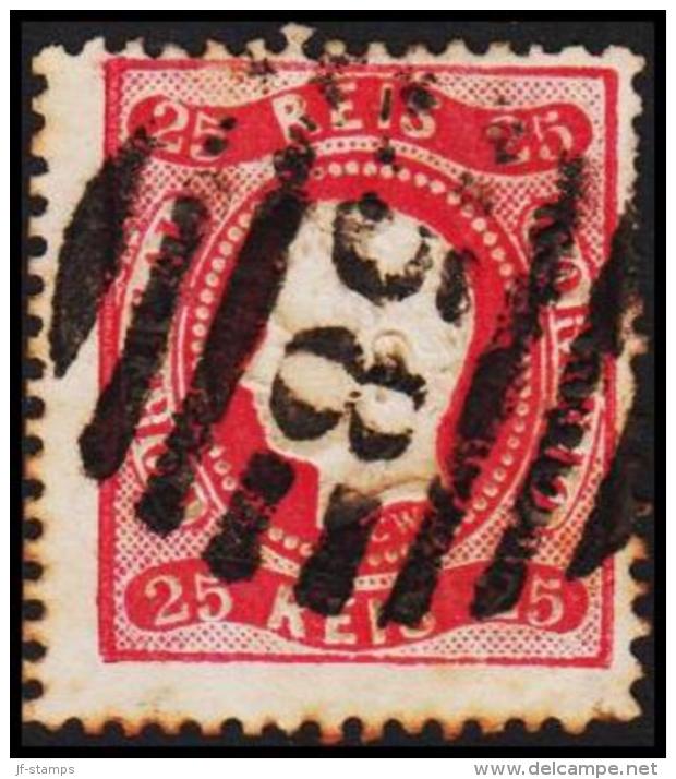 1867. Luis I. 25 REIS.  (Michel: 28) - JF193293 - Gebraucht