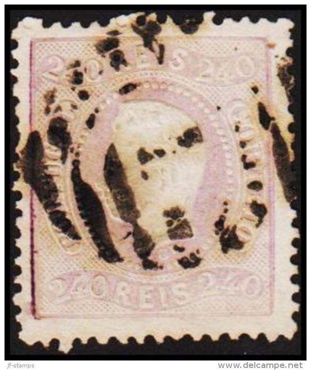 1870. Luis I. 240 REIS.  (Michel: 33) - JF193279 - Used Stamps