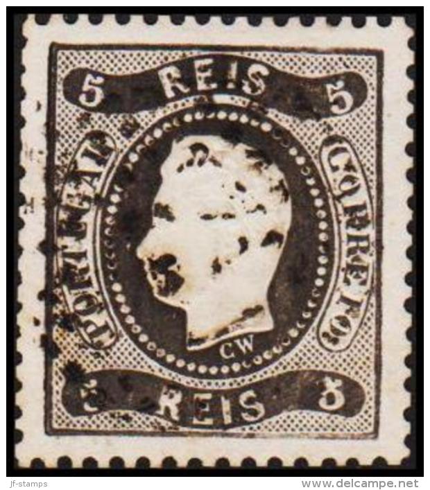 1867. Luis I. 5 REIS.  (Michel: 25) - JF193300 - Gebraucht