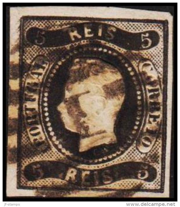 1866. Luis I. 5 REIS.  (Michel: 17) - JF193245 - Gebruikt