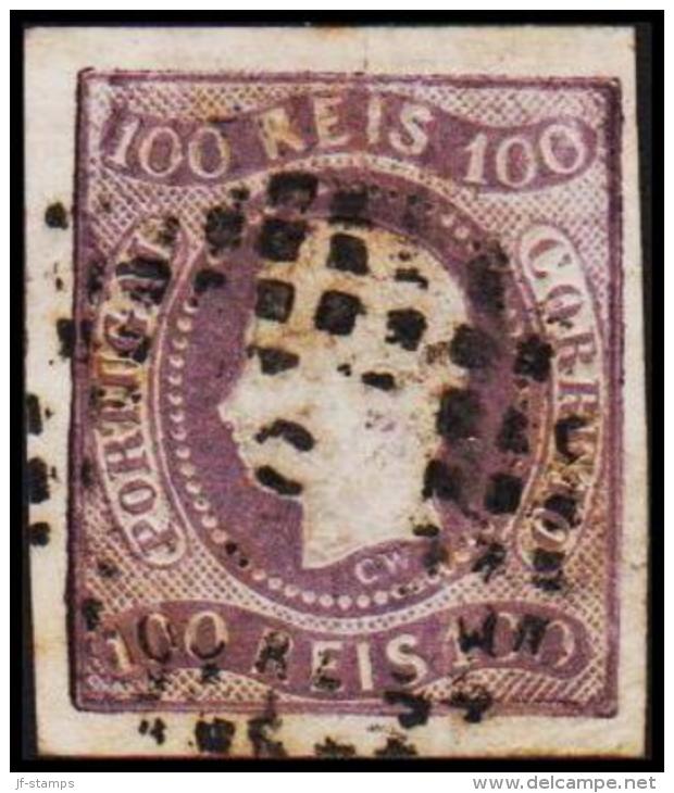 1867. Luis I. 100 REIS.  (Michel: 23) - JF193238 - Gebruikt