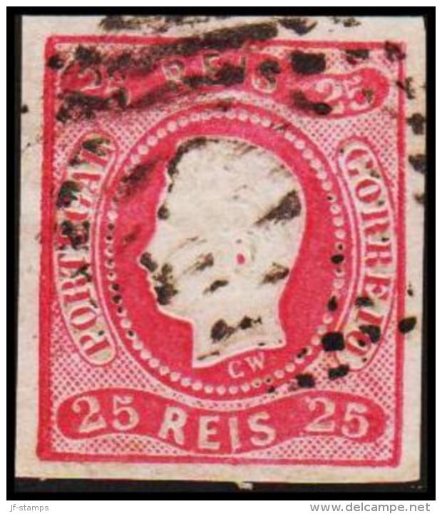 1866. Luis I. 25 REIS.  (Michel: 20) - JF193260 - Used Stamps