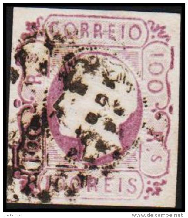 1862. Luis I. 100 REIS.   (Michel: 16) - JF193230 - Gebruikt