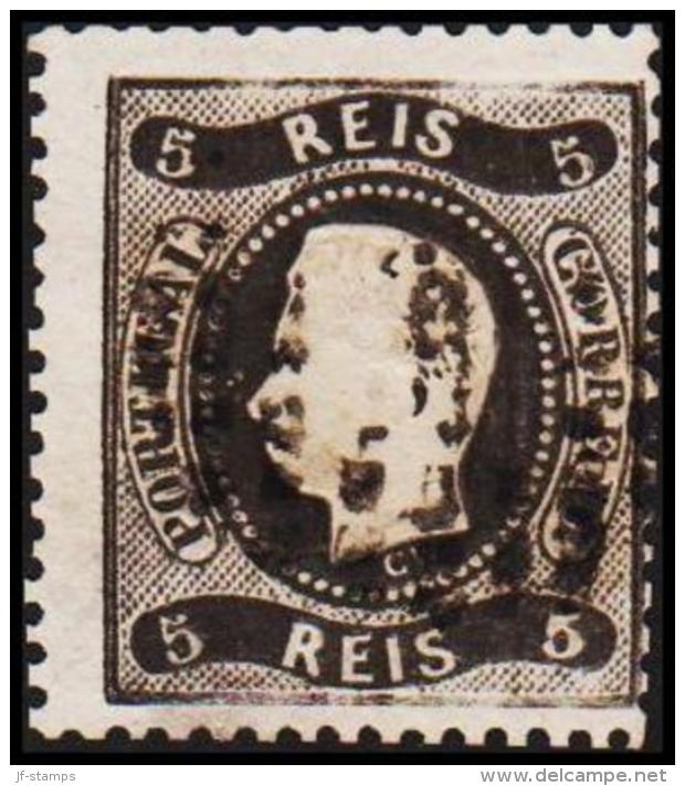 1867. Luis I. 5 REIS.  (Michel: 25) - JF193301 - Gebruikt