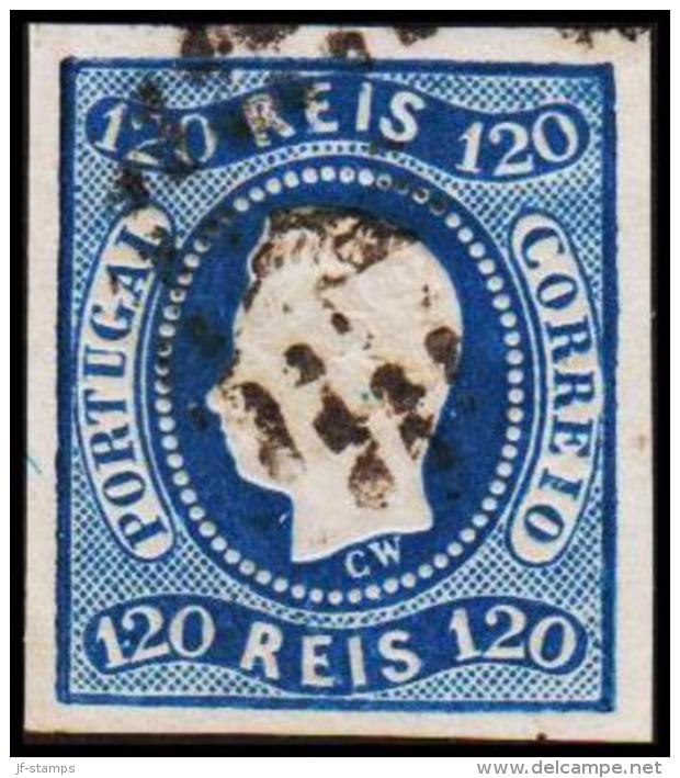 1866. Luis I. 120 REIS.  (Michel: 24) - JF193274 - Gebraucht