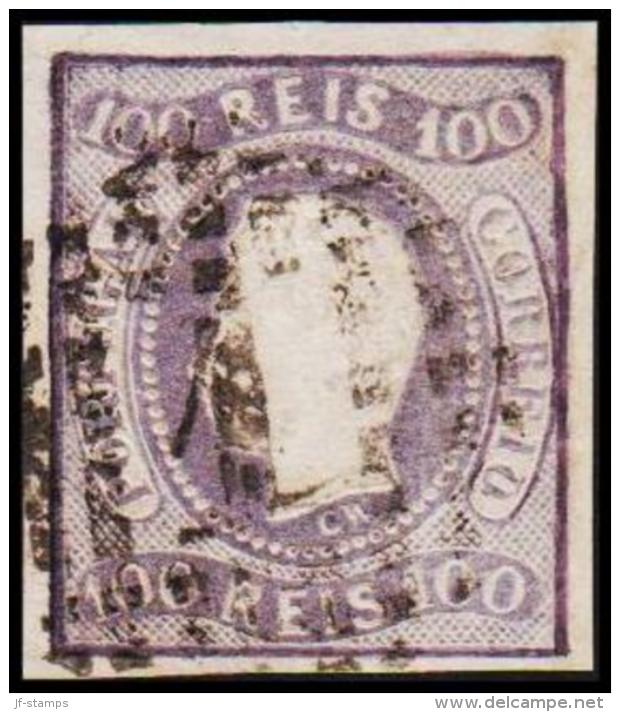 1867. Luis I. 100 REIS.  (Michel: 23) - JF193241 - Gebruikt