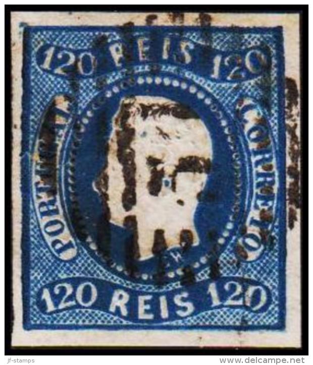 1866. Luis I. 120 REIS.  (Michel: 24) - JF193275 - Gebruikt