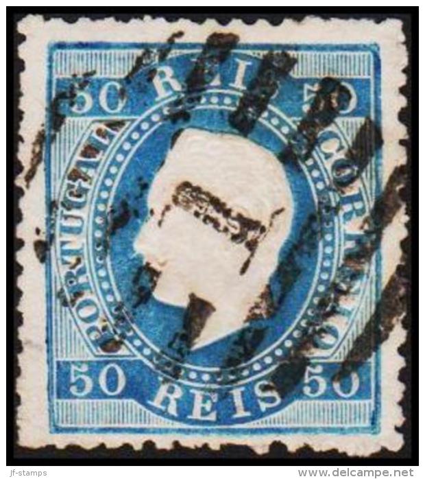 1879. Luis I. 50 REIS Perforated 12½. (Michel: 48B) - JF193331 - Gebraucht