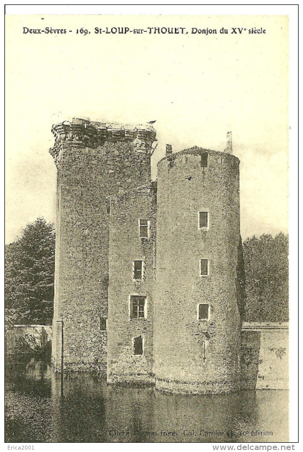 Saint Loup Sur Thouet. Le Donjon. - Altri & Non Classificati