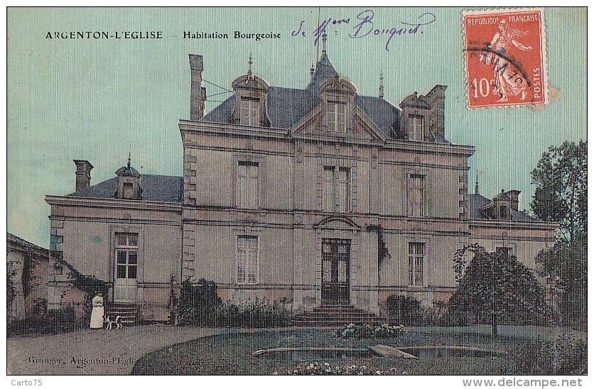 Argenton L'Eglise 79 -  Propriété Château Maison Bourgeoise - Monsieur Bouquet - Autres & Non Classés