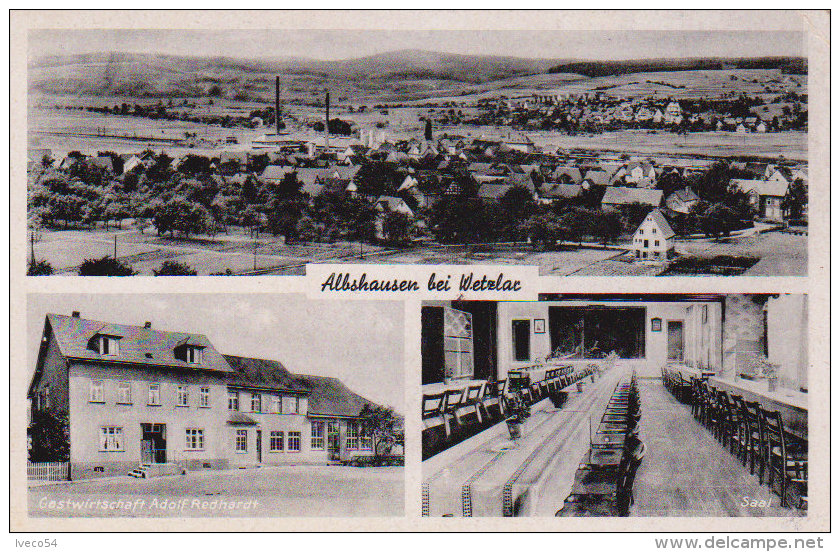 Albshausen Bei Wetzlar  " Gastwirschaft Adolf Redhardt " - Giessen