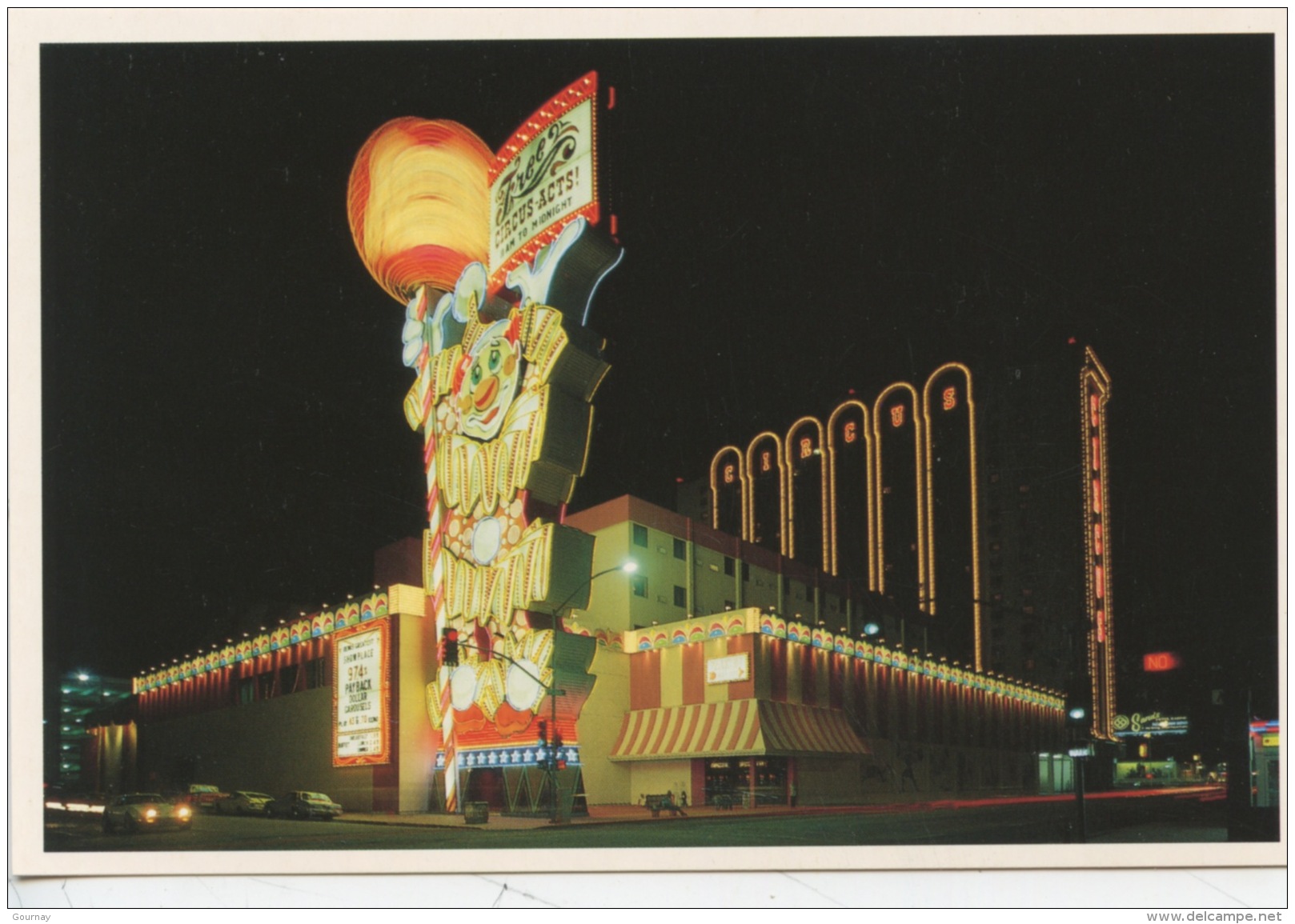 Reno Névada Circus, Circus Hotel And Casino (n°28 Travel Series) - Reno