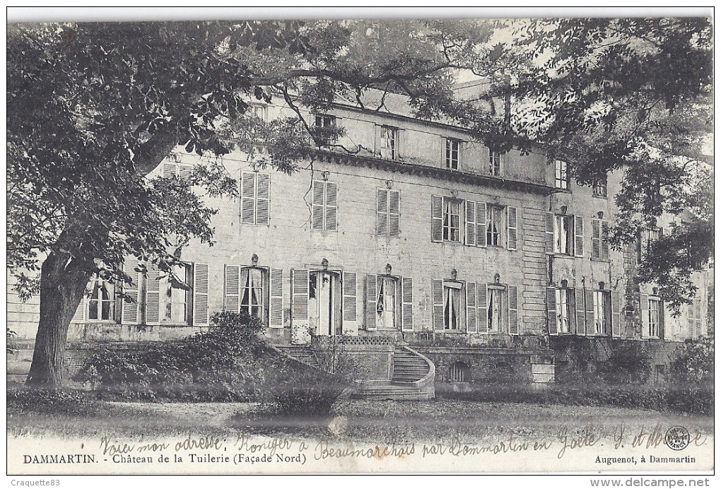 DANMARTIN- CHATEAU DE LA TUILERIE   FACADE NORD - Sonstige & Ohne Zuordnung