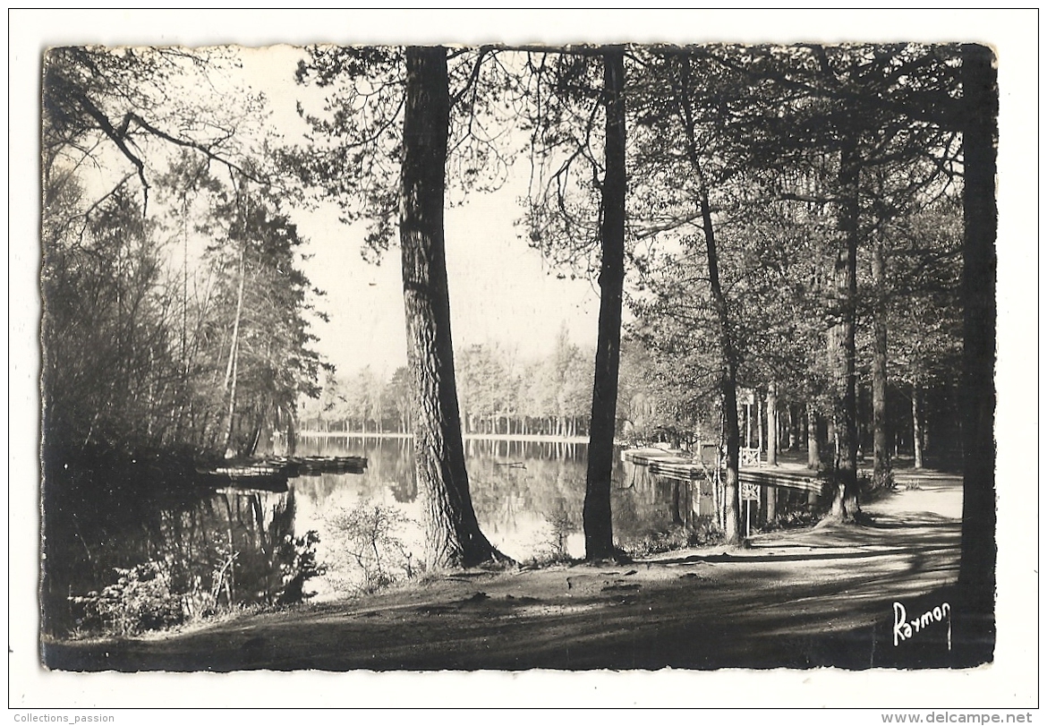 Cp, 94, Fontenay-sous-Bois, Le Lac De La Porte Jaune - Fontenay Sous Bois