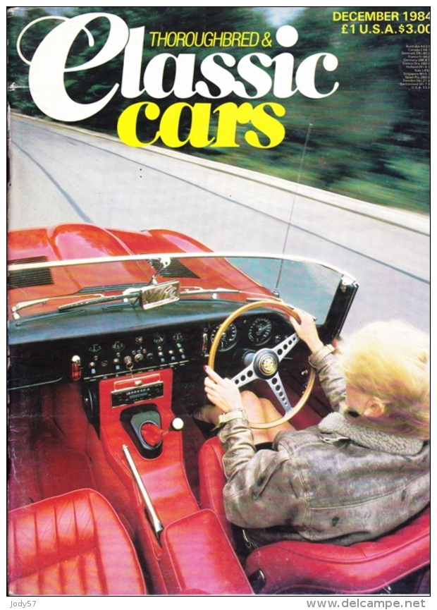 CLASSIC CARS - DECEMBER 1984 - JAGUAR - Trasporti
