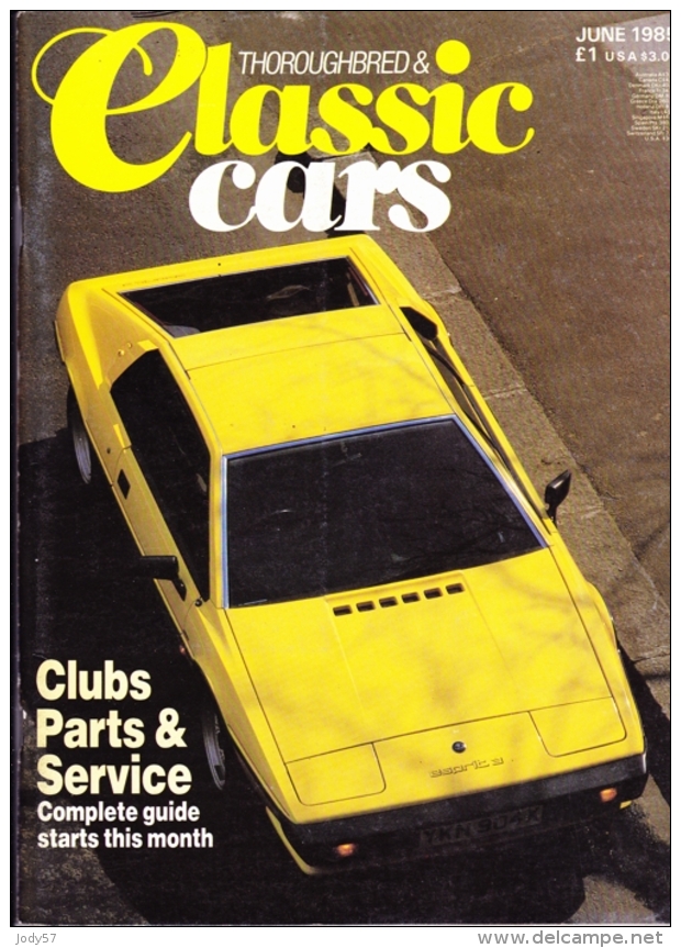 CLASSIC CARS - JUNE 1985 - STREAMLINER - Transports