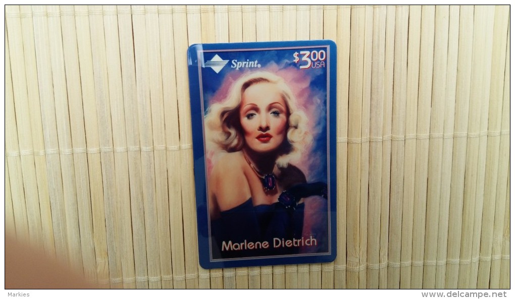 Marene Dietrich  Only 2000 Made  New2 Scans Rare - Sprint