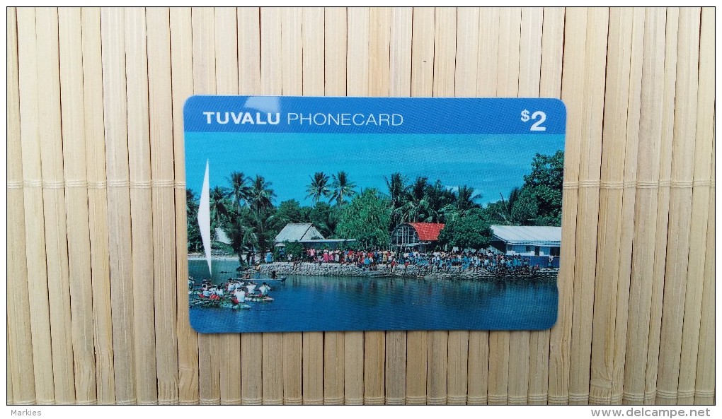 Tuvalu Phonecard  (Mint,New) Number DITIA Rrae - Tuvalu