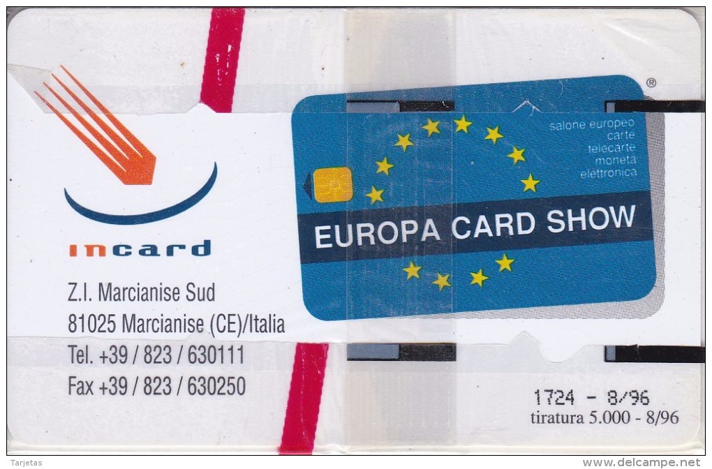 TARJETA CON CHIP DE ITALIA DE NAPOLI - MARINA DI CASTELL'OVO  (NUEVA-MINT) EUROPA CARD SHOW - Tests & Service