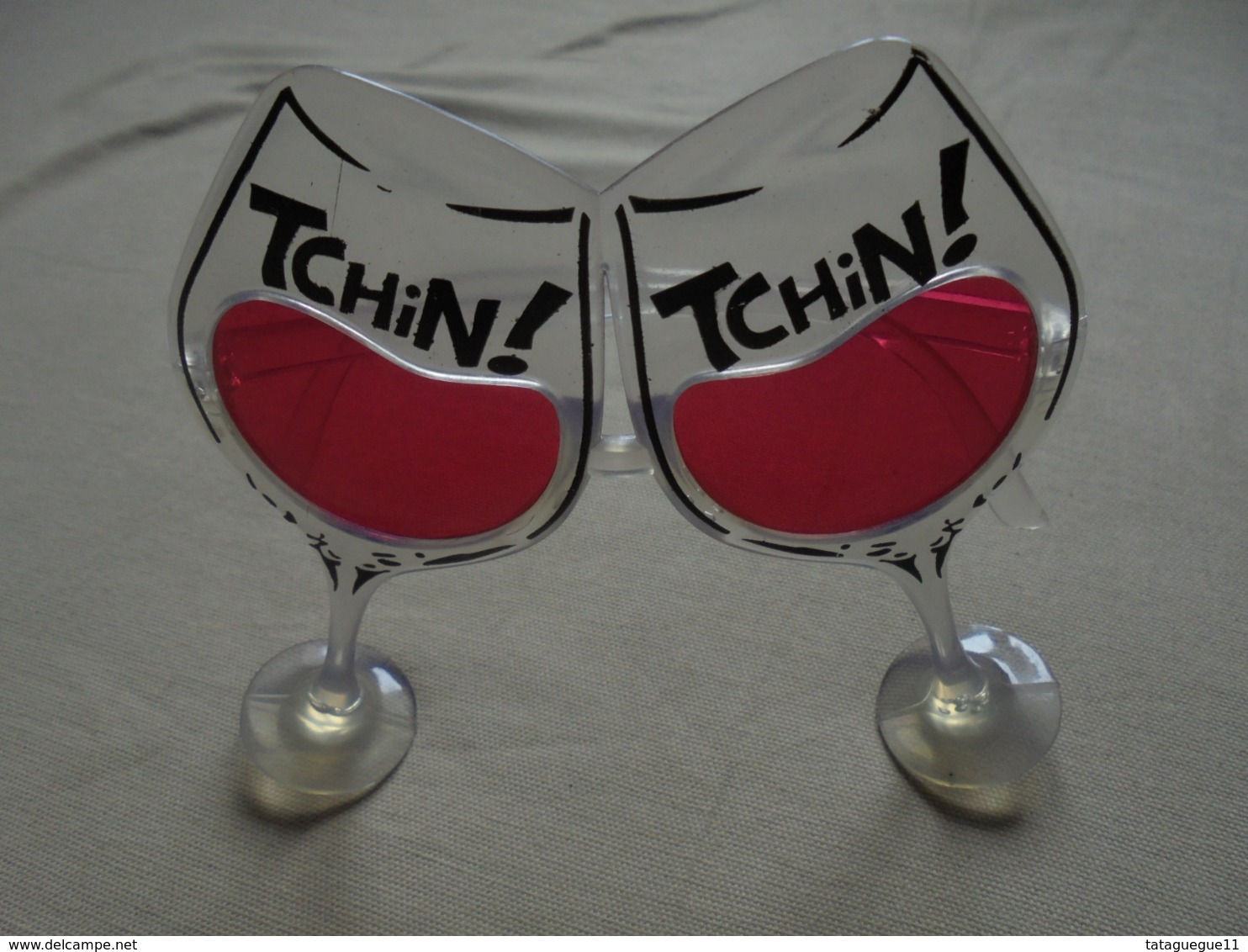 Vintage - Paire De Lunettes Déguisement Fête "Verres Tchin-Tchin" - Nouvel An