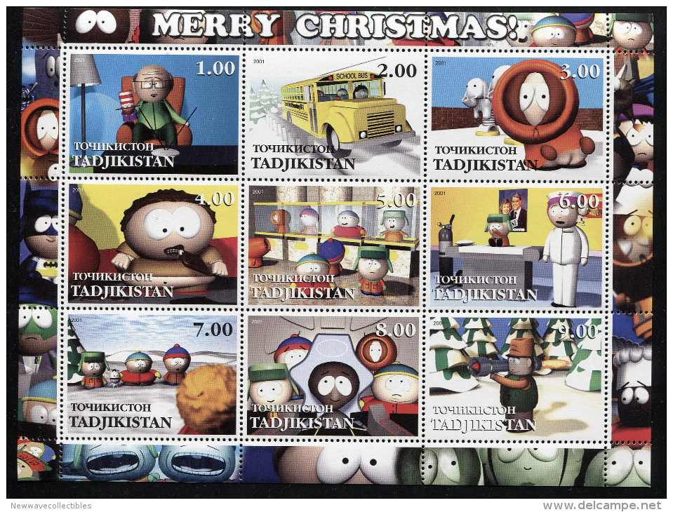 MERRY CHRISTMAS,MOVIE On SOUVENIR STAMP SHEET, MNH, MINT,#G - Cinema