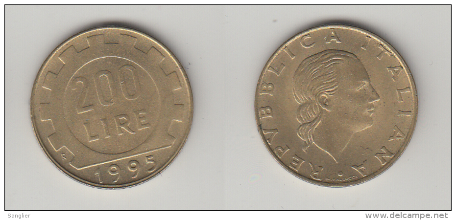 200 LIRE 1995 - 200 Liras