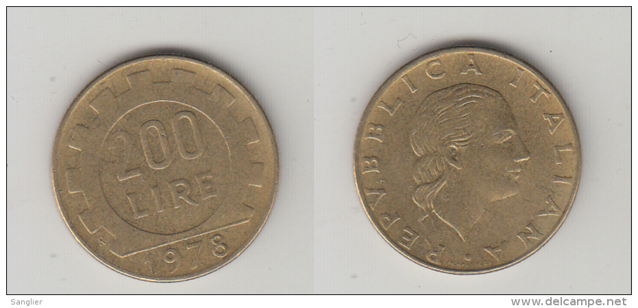 200 LIRE 1978 - 200 Lire