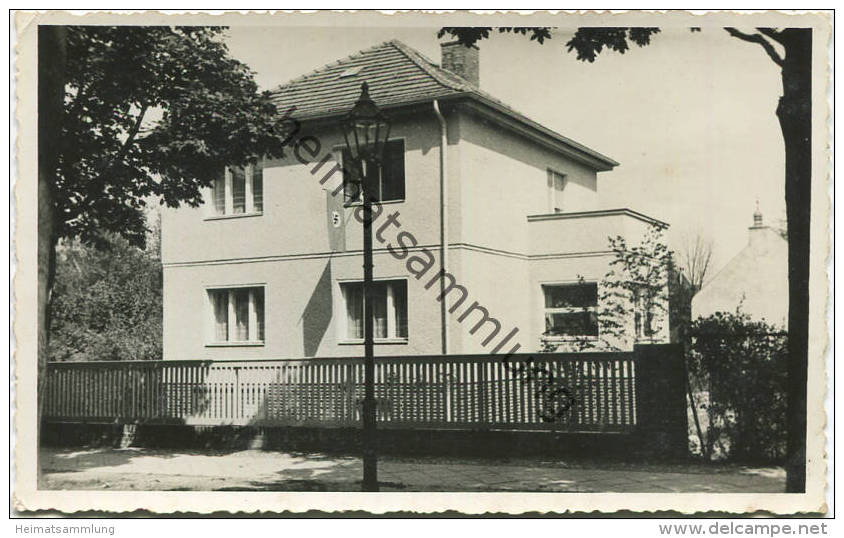 Berlin-Lichterfelde - Mariannenstraße 52 (Horst Grieben) - Foto-AK - Lichterfelde