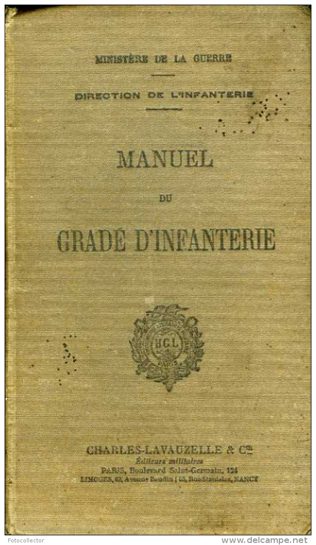 Manuel Du Gradé D'infanterie 1935 - Sonstige & Ohne Zuordnung