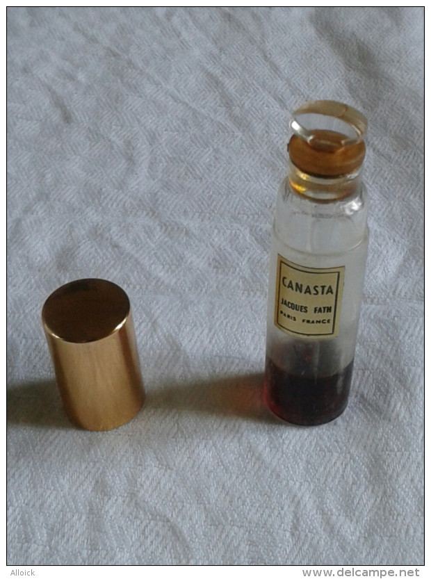 Canasta De Jacques Fath - Parfum Rare ! - Miniatures (avec Boite)