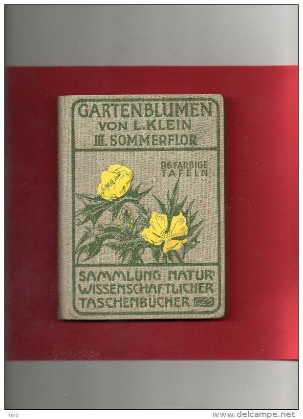 Petit Livre  ( Gartenblumen ) Beaucoup De Pages En Couleurs - Nature