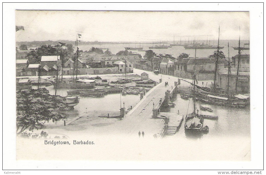 BARBADOS  ( îles Des BARBADES ) /  BRIDGETOWN   ( Vue Du Port ) /  CPA  PRECURSEUR  ( Avant 1904 ) - Barbados (Barbuda)