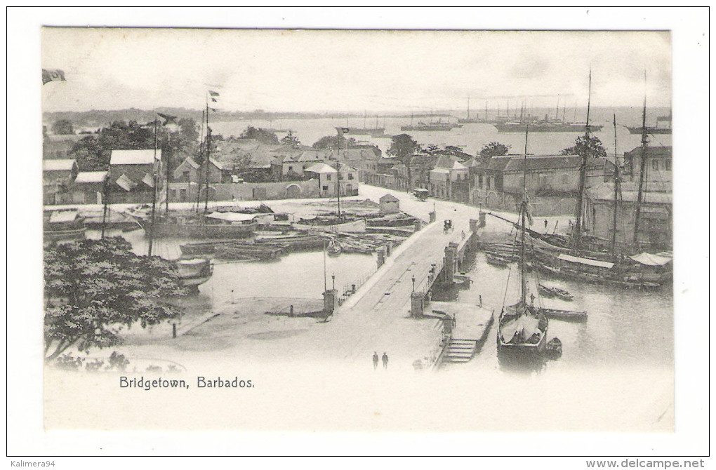 BARBADOS  ( îles Des BARBADES ) /  BRIDGETOWN   ( Vue Du Port ) /  CPA  PRECURSEUR  ( Avant 1904 ) - Barbados