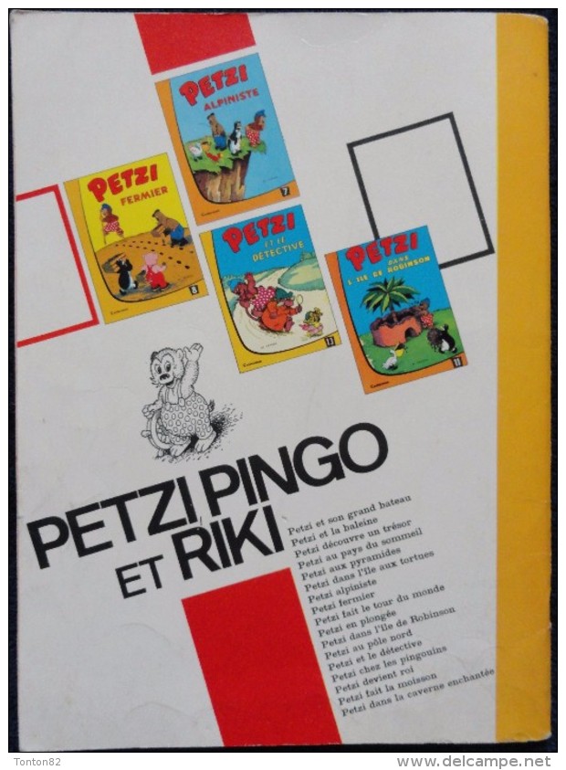 Petzi  N° 10 - Petzi En Plongée- Casterman - ( 1985 ) . - Petzi