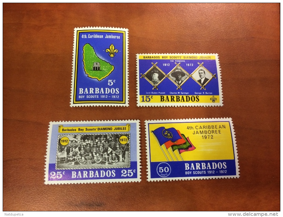 Barbados Y&T 349/52 **/MNH - Barbades (1966-...)