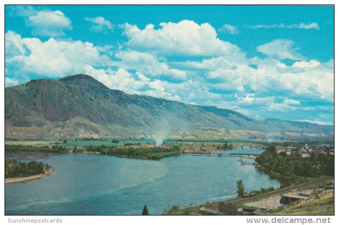 Canada Meeting Of South And North Thompson Rivers Kamloops British Columbia - Kamloops