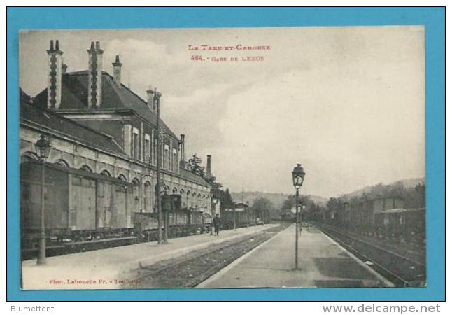 CPA LABOUCHE 464 - Chemin De Fer Train La Gare De LEXOS 82 - Altri & Non Classificati