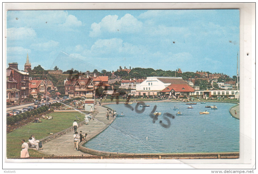 Angleterre - FELIXSTOWE - PIER PAVILION AND BOATING LAKE - A Pleasant Part Of Felixstowe  ... - CPSM Couleur - Autres & Non Classés